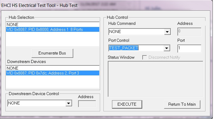 Tusb4041i: Signal Quality Testing Using Usbhset Test Software 