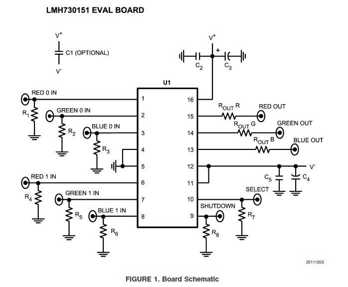 require application schematics of LMH6739MQX/NOPB and LHM6572MQX/NOPB ...