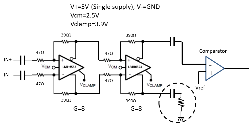 Lmh6553 Cascade Configuration Amplifiers Forum Amplifiers Ti E2e Support Forums 6822