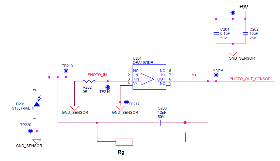 OPA197: When using OPA197 as Transimpedance Amplifier, what is the max ...