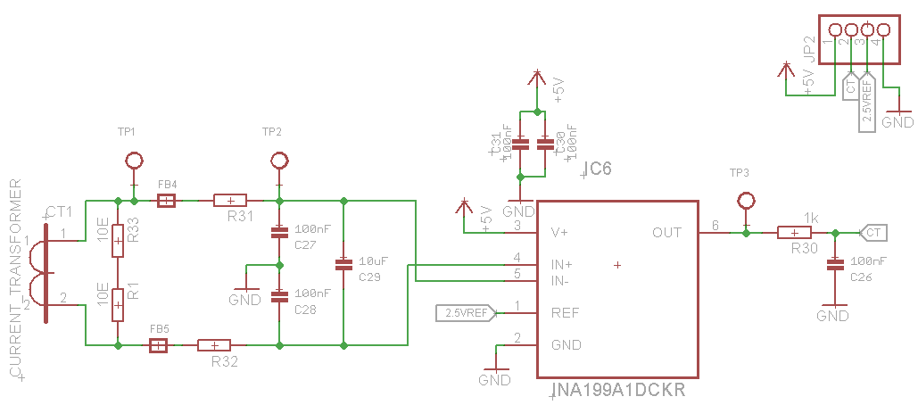 INA199: Current sensing with Current transformer - Amplifiers - Amplifiers - TI E2E support