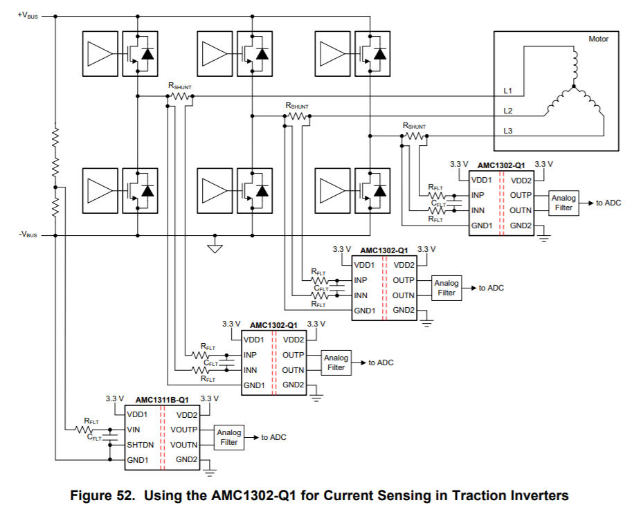 AMC1302-Q1: High side current sensing confusion - Amplifiers forum ...
