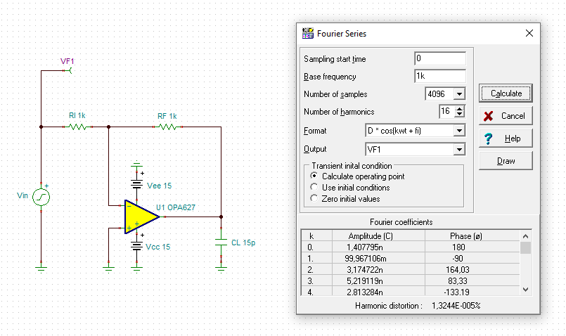 TINA-TI: Hi self THD distortion of signal generators - Amplifiers forum ...