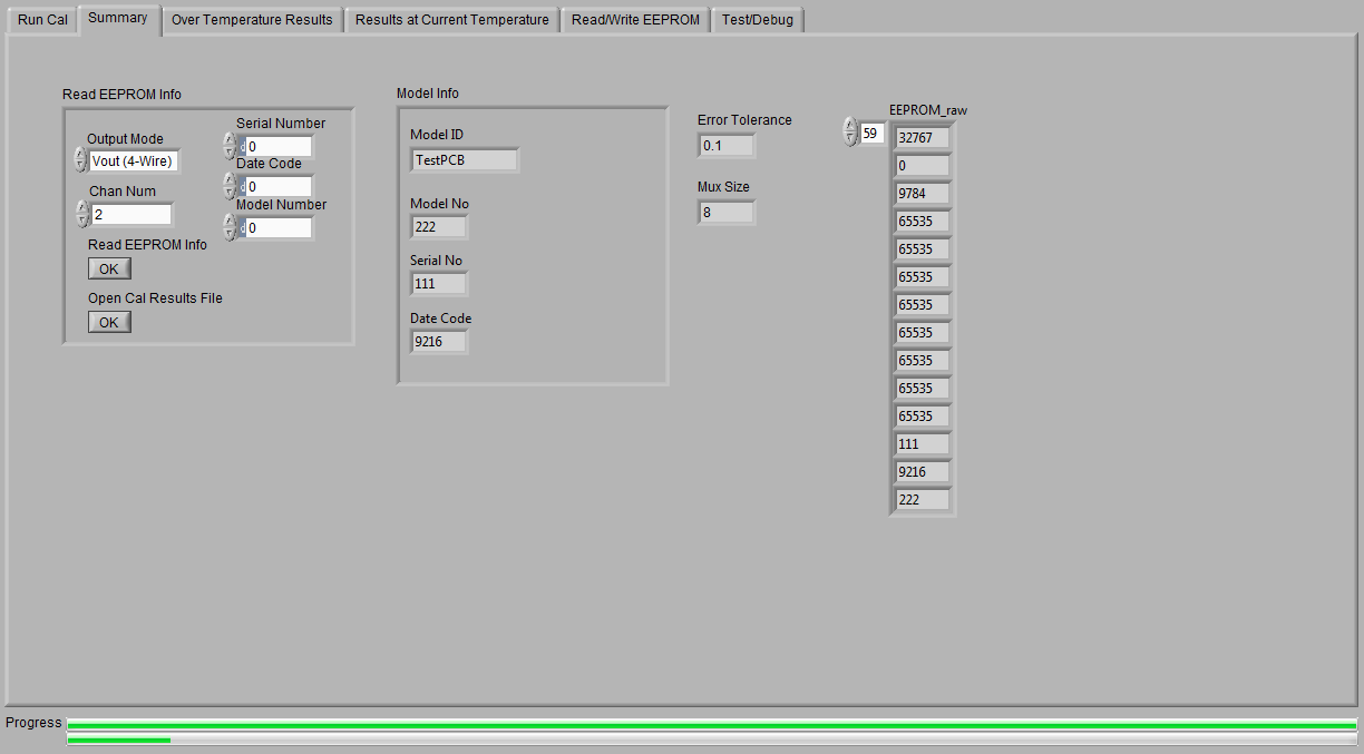 PGA309 Unable to read EEPROM in extended address locations. 0 thru 122 ...