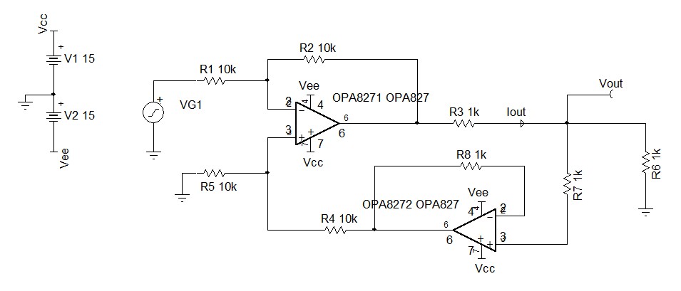 OPA827: current source got damaged somehow - Amplifiers forum ...