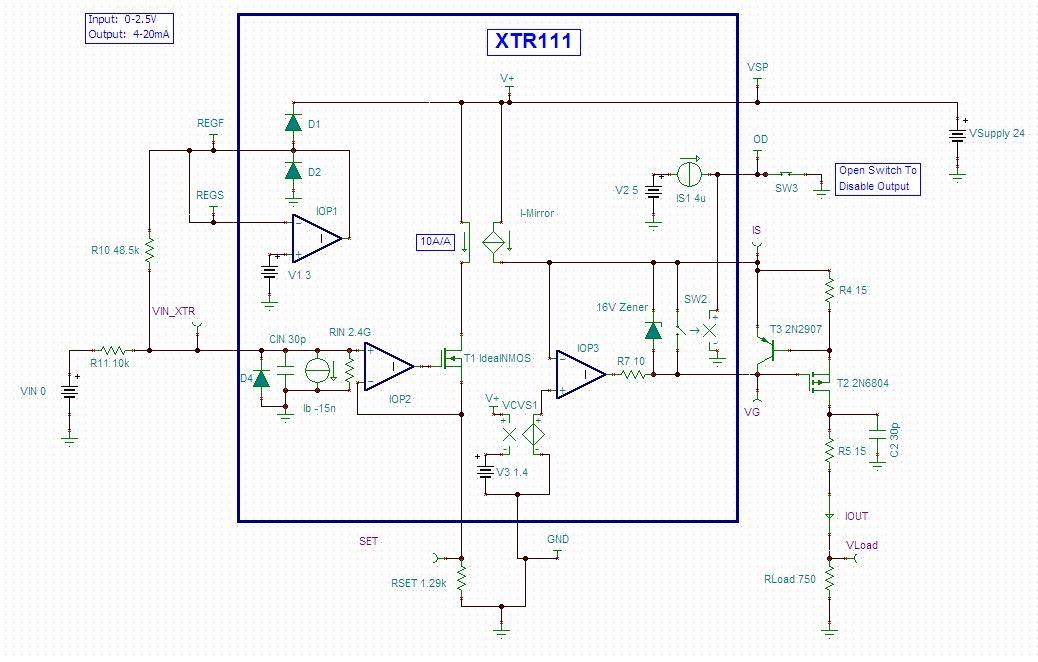 0 - 2.5V to 4-20mA Transmitter - Amplifiers forum - Amplifiers - TI E2E ...