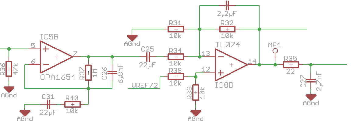 very low frequency oscillation with OPA1654 - Amplifiers forum ...