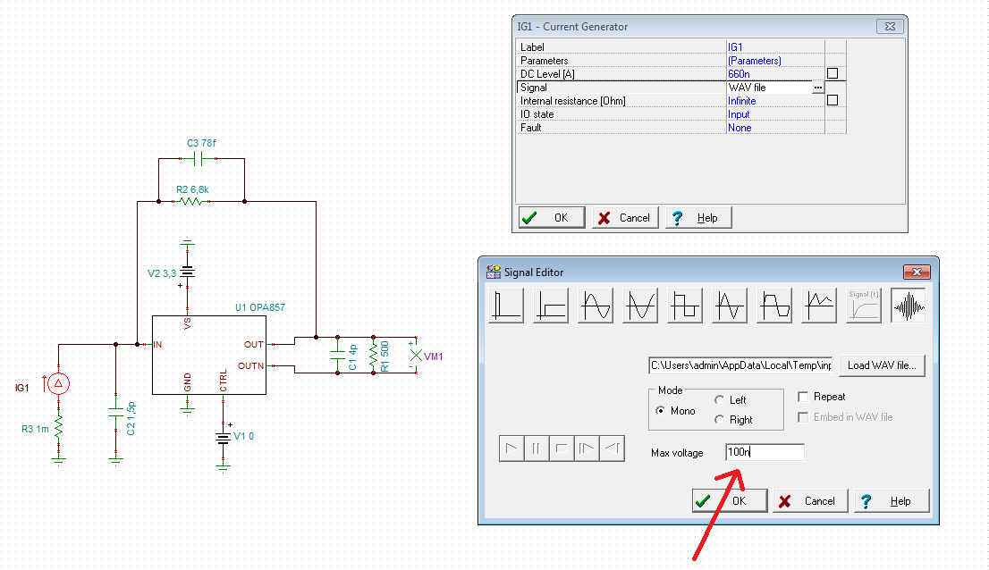 TINA/Spice/OPA857: OPA857 - Amplifiers forum - Amplifiers - TI E2E ...