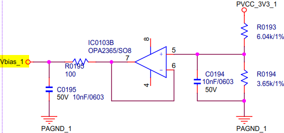 OPA2365: Output DC bias shift by following AC input voltage ...