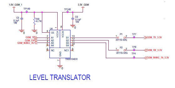 WEBENCH® Tools/TXB0104: Connection of OE Pin - Logic forum - Logic - TI E2E  support forums