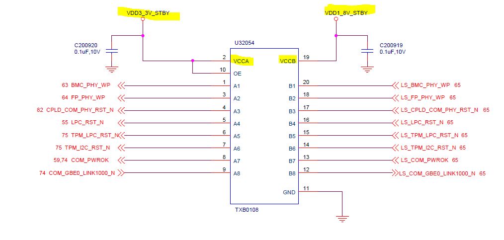 TXB0108 Connection Bug - Logic forum - Logic - TI E2E support forums