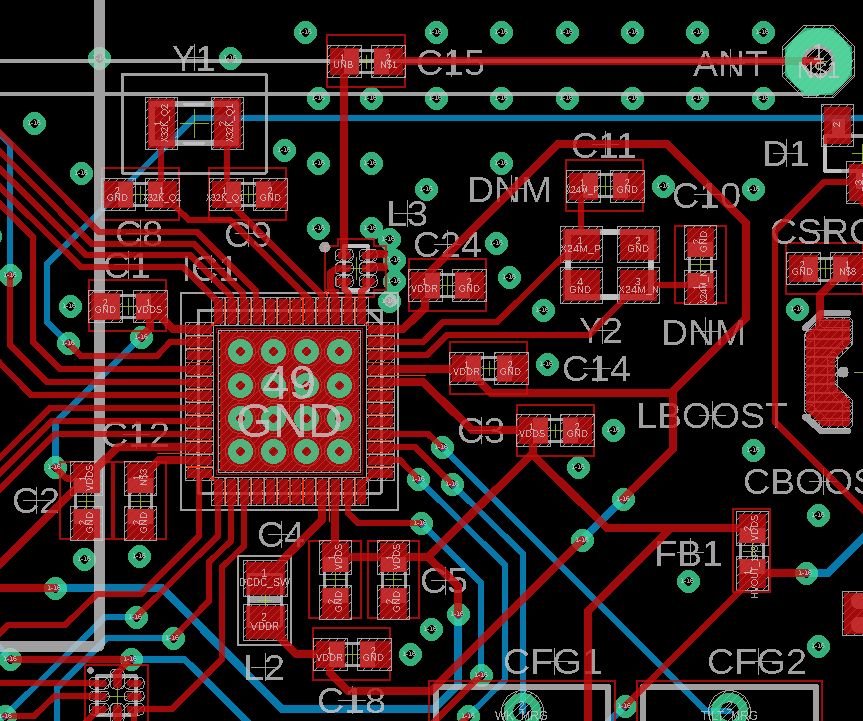 CC1310: Custom Board don't work with RF examples - Sub-1 GHz forum ...