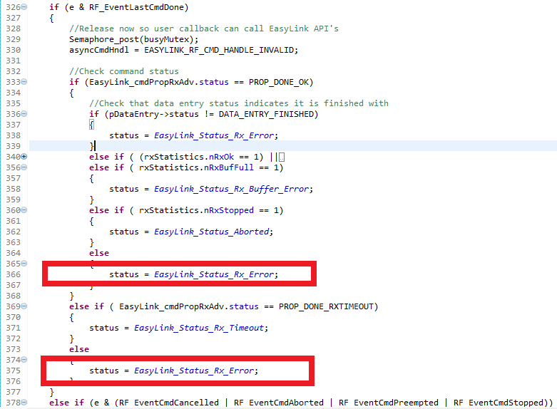 RTOS/SIMPLELINKCC13X0SDK CC1310 WSN Concentrator Hang up Sub1 GHz