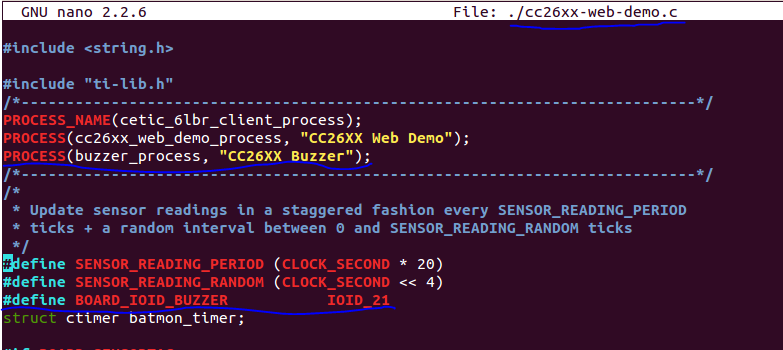 LAUNCHXL-CC1310: combine two contiki codes - Sub-1 GHz forum - Sub-1 ...
