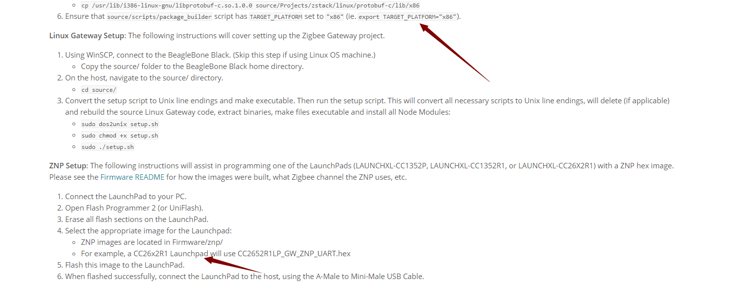 CC2652R: I build zigbee linux gateway encountered a problem. - Zigbee &  Thread forum - Zigbee & Thread - TI E2E support forums