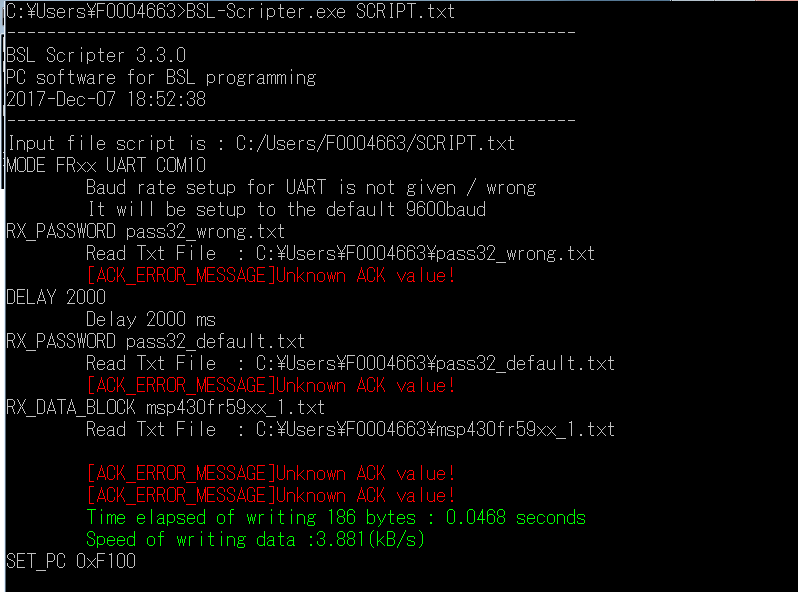 CCS/MSP430FR5994: Launchpad: CCS error on debug- The Debug
