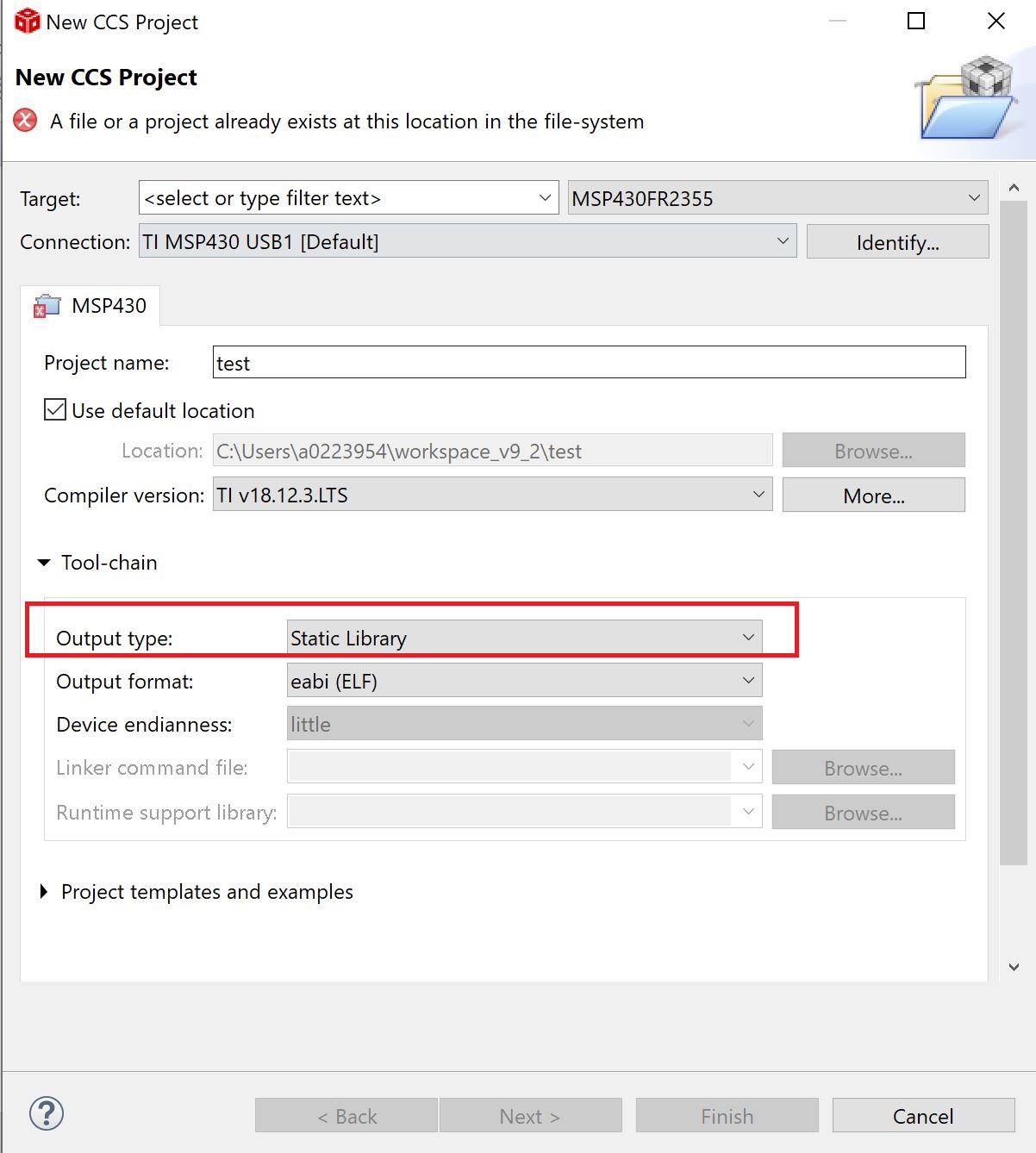 CCS/MSP-IQMATHLIB: How to make a library for MSP430 - MSP low-power ...