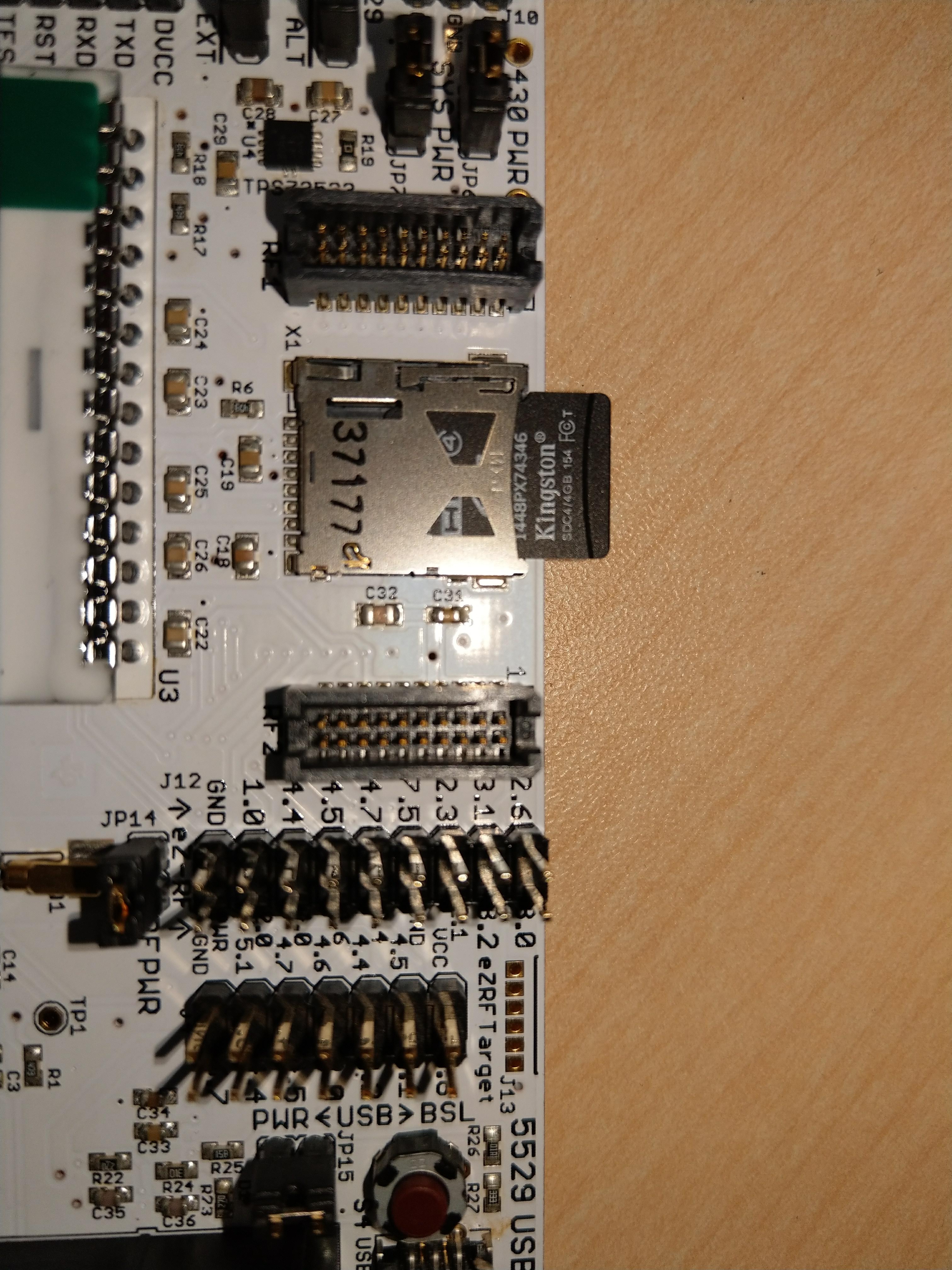 MSP-EXP430F5529: RF2 connector problem - MSP low-power microcontroller ...