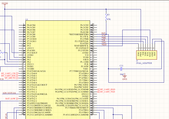 Ccs Error Connecting To The Target Unknown Device Custom Board With Msp430f5529 Msp Low Power 3589