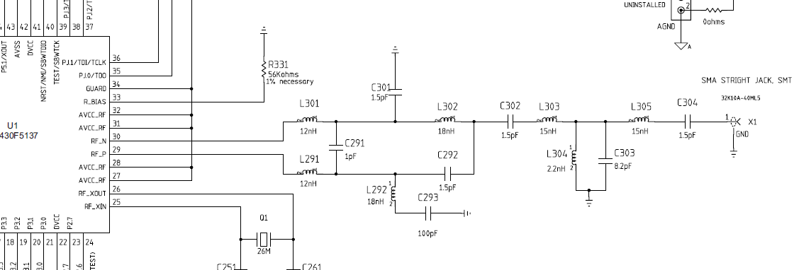 EM430f5137 antenna design issue - MSP low-power microcontroller forum ...