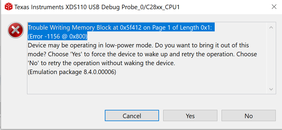 Tms Error Code 28 CCS/TMS320F28377S: Can not connect device TMS320F28377S - C2000 ...