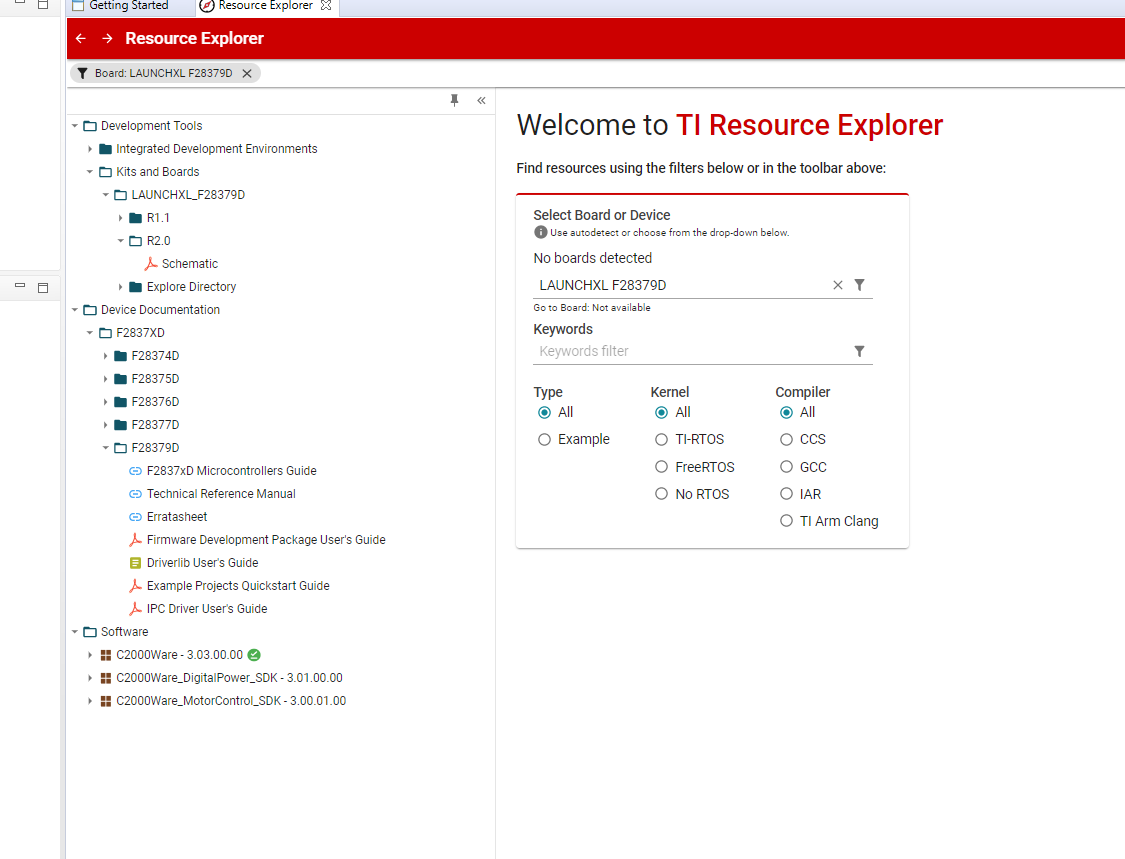 CCS/LAUNCHXLF28379D CCS cannot see the LAUNCHXLF28379D (no board