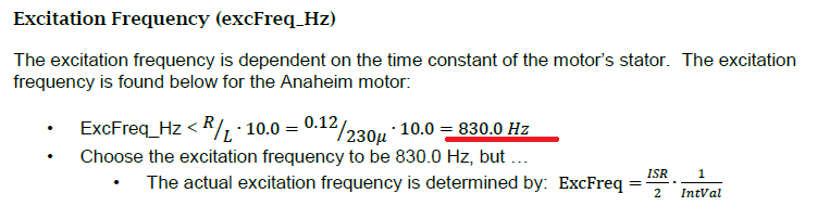 Frequency formula