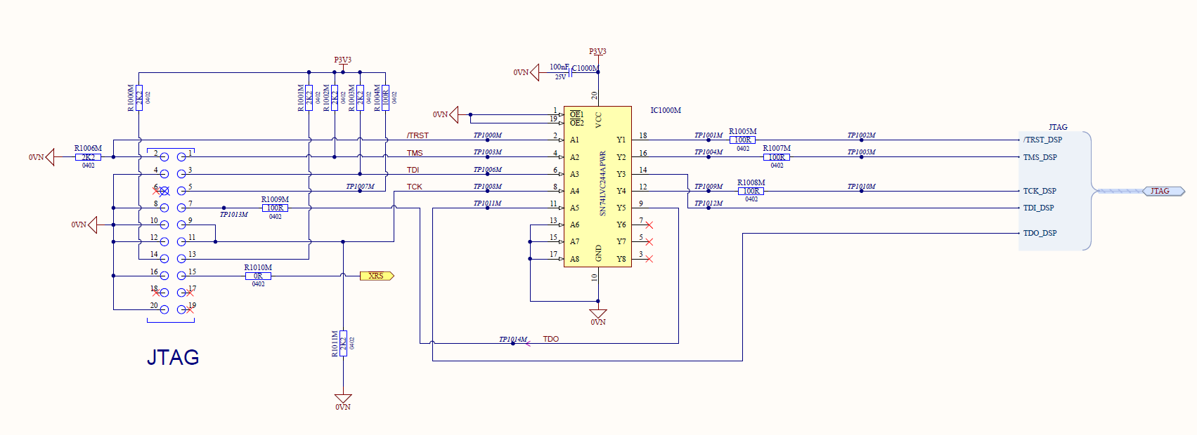 TMS320F28375S: Test JTAG failed with a 45cm debug cable but succeed