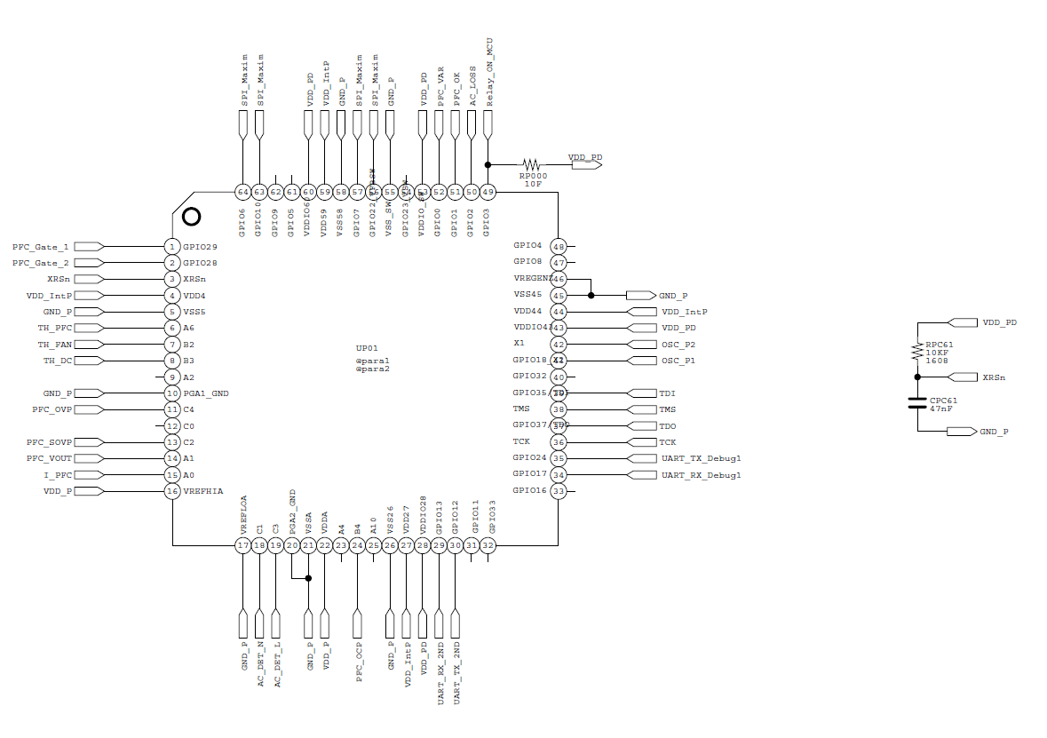 TMS320F280049C: Can't Use JTAG On 64pin Device - C2000 Microcontrollers ...