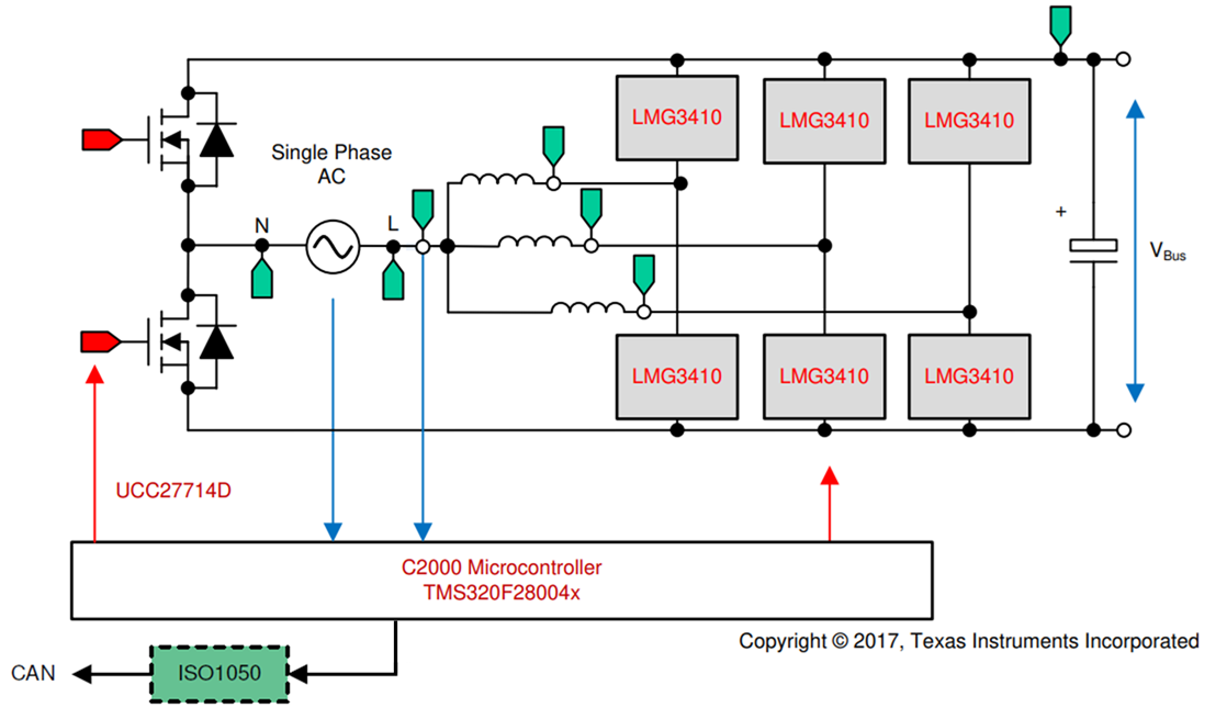 TMS320F28004x add interface of CAN 