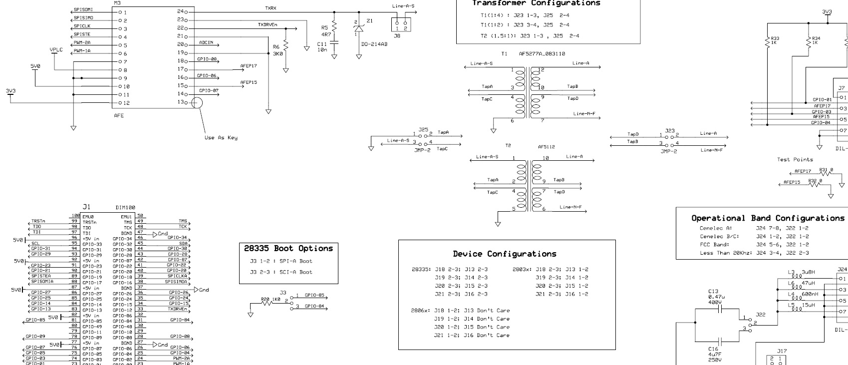 CCS/TMS320F28069: TMDSPLCKIT-V3: Not able to pass signal to input of TX ...