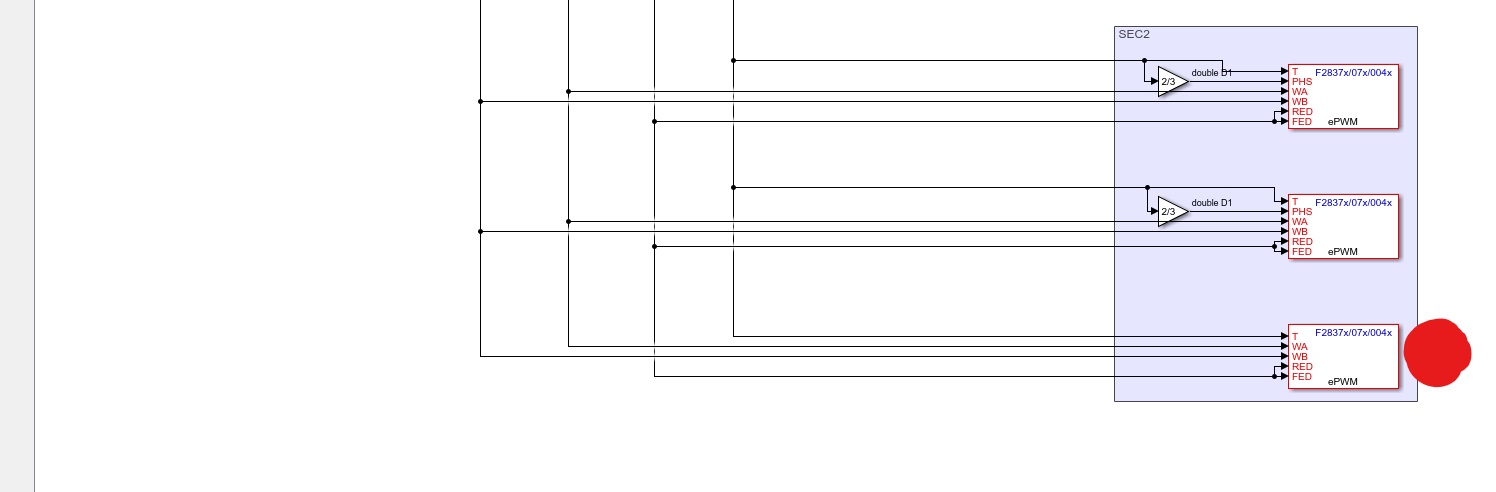 TMS320F28379D: Matlab Simulink PWM Signal Problem with variable ...