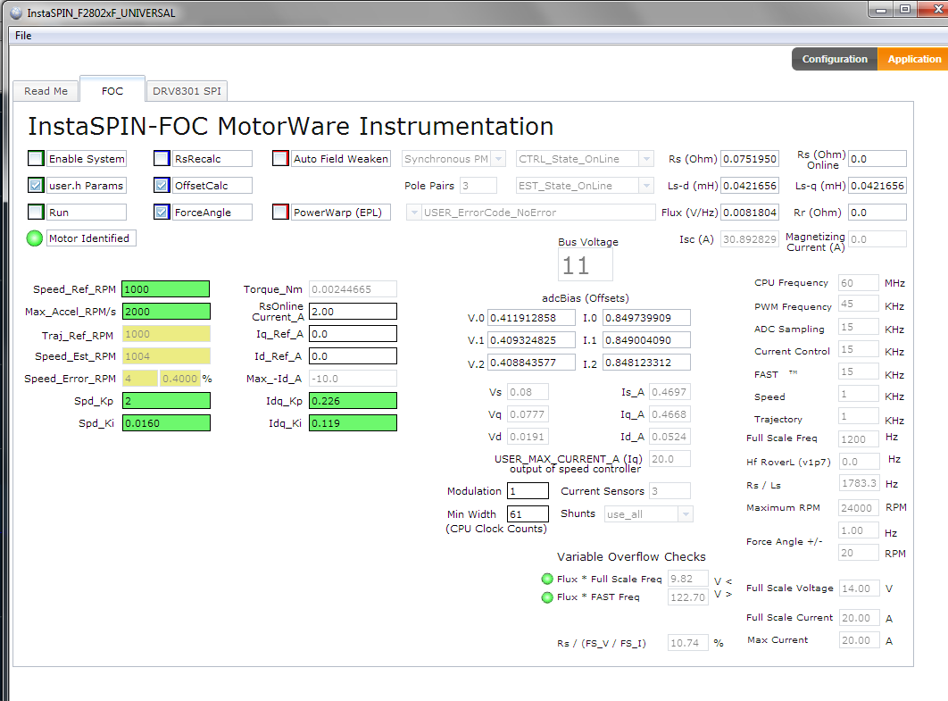 What causes an incorrect RPM to be displayed? - C2000 microcontrollers ...
