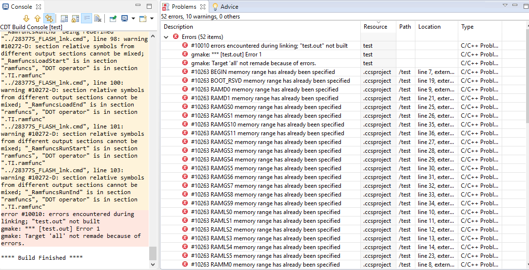 F28377S Error In Running Example Projects - C2000 Microcontrollers ...