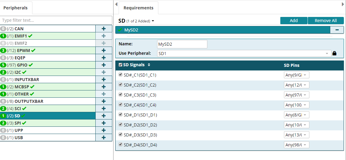SD card parallel port C2000 microcontrollers forum C2000™︎ microcontrollers TI E2E support