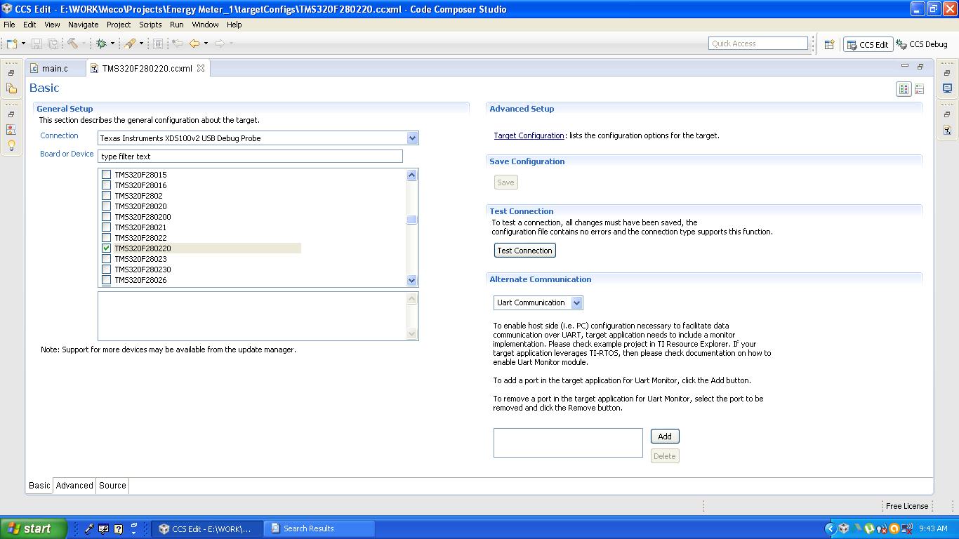 Error Loading Program in TMS320F280220 - C2000 microcontrollers forum ...
