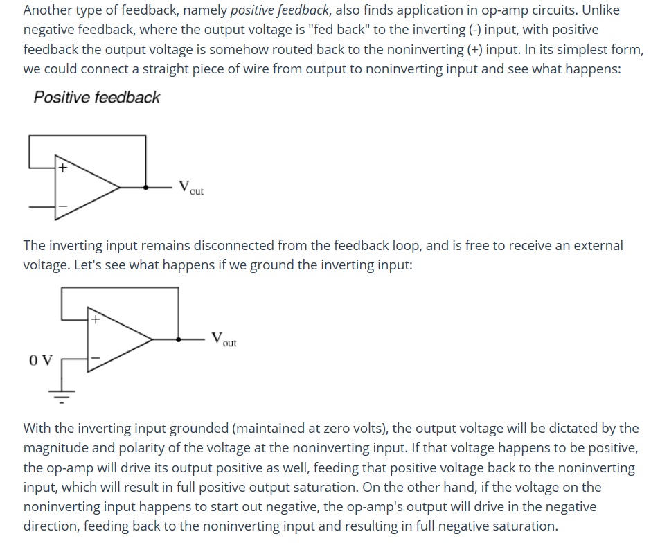 difference between positive and negative feedback loops