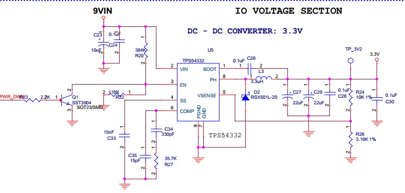 TPS54332 output drops when we connect load!!! - AC/DC and Isolated DC ...