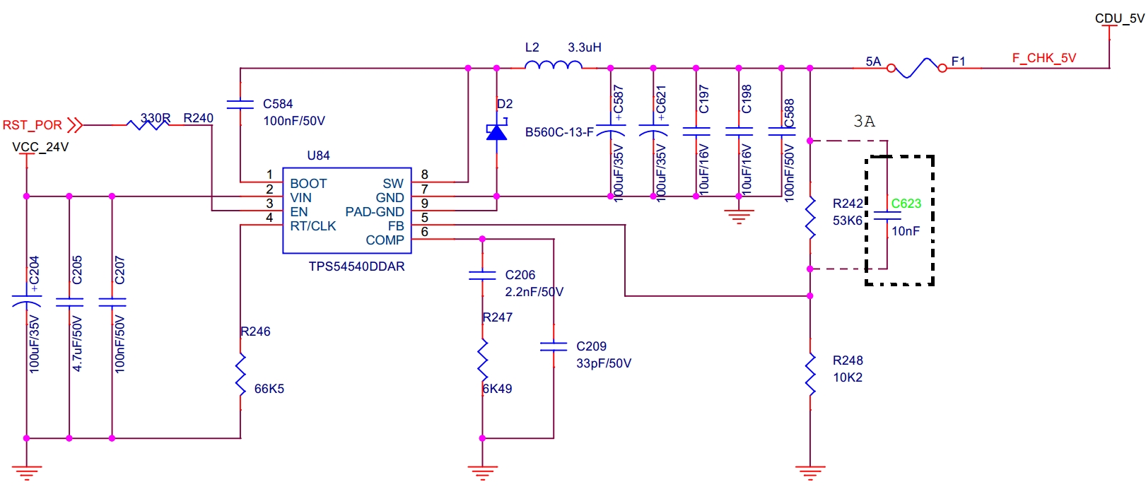 Tps54540: Overshoot At Start Up - Power Management Forum - Power 