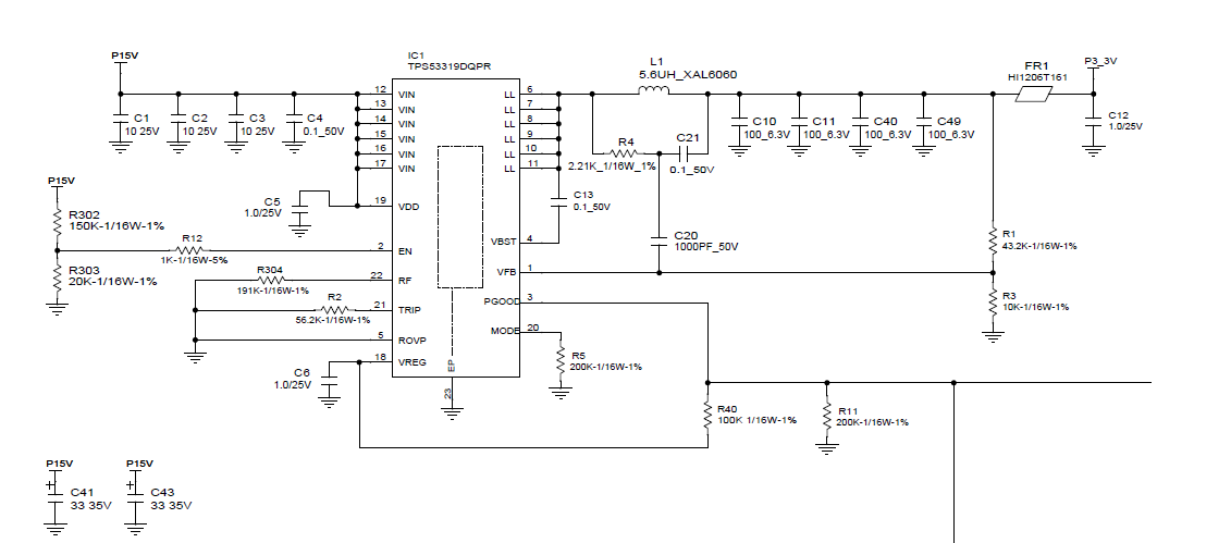 TPS53319: Schematic Check - slow transient performance - Power ...