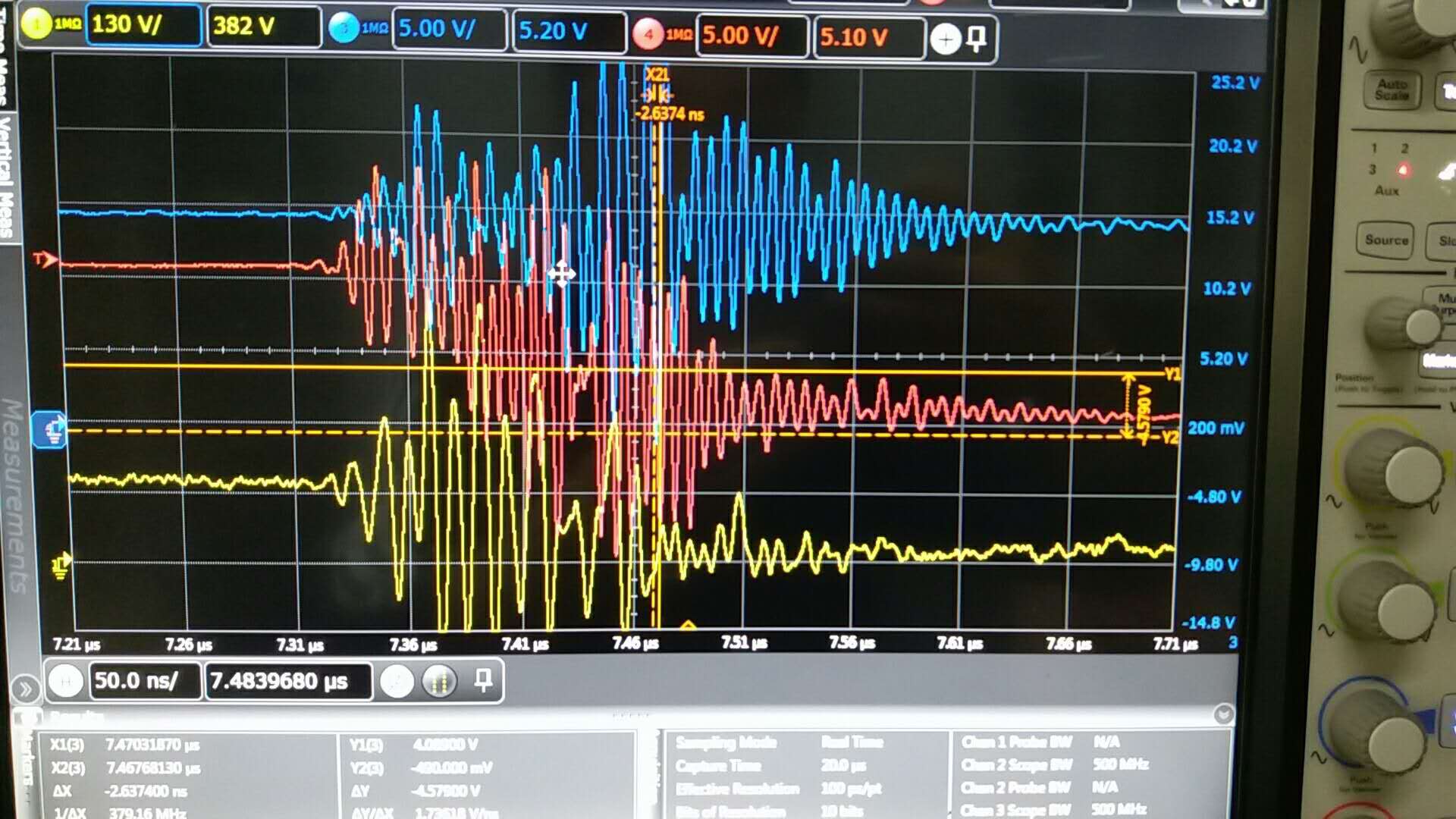 UCC27714: High side mosfet abnormal turn off when double pulse test ...