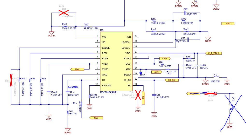 UCC2897A: Unstable output at higher load - Power management forum ...