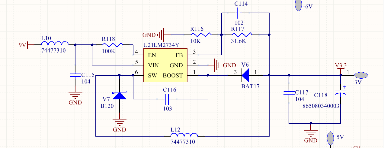 LM2734: output load capacity is very low - Power management forum ...