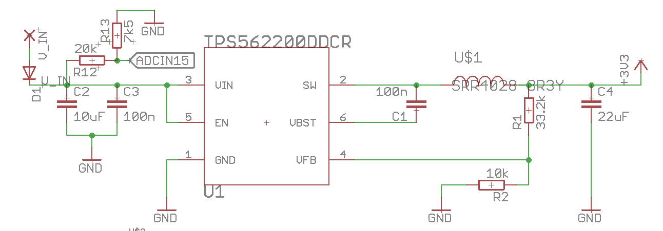 WEBENCH® Tools/TPS562200: TPS562200 Enable resistor issue - Power ...