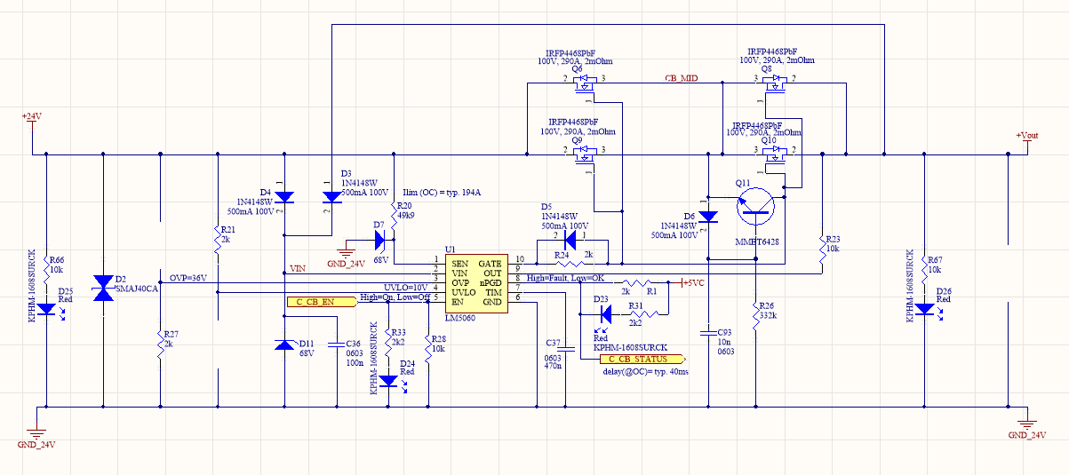 LM5060: problem with turn on - Power management forum - Power ...