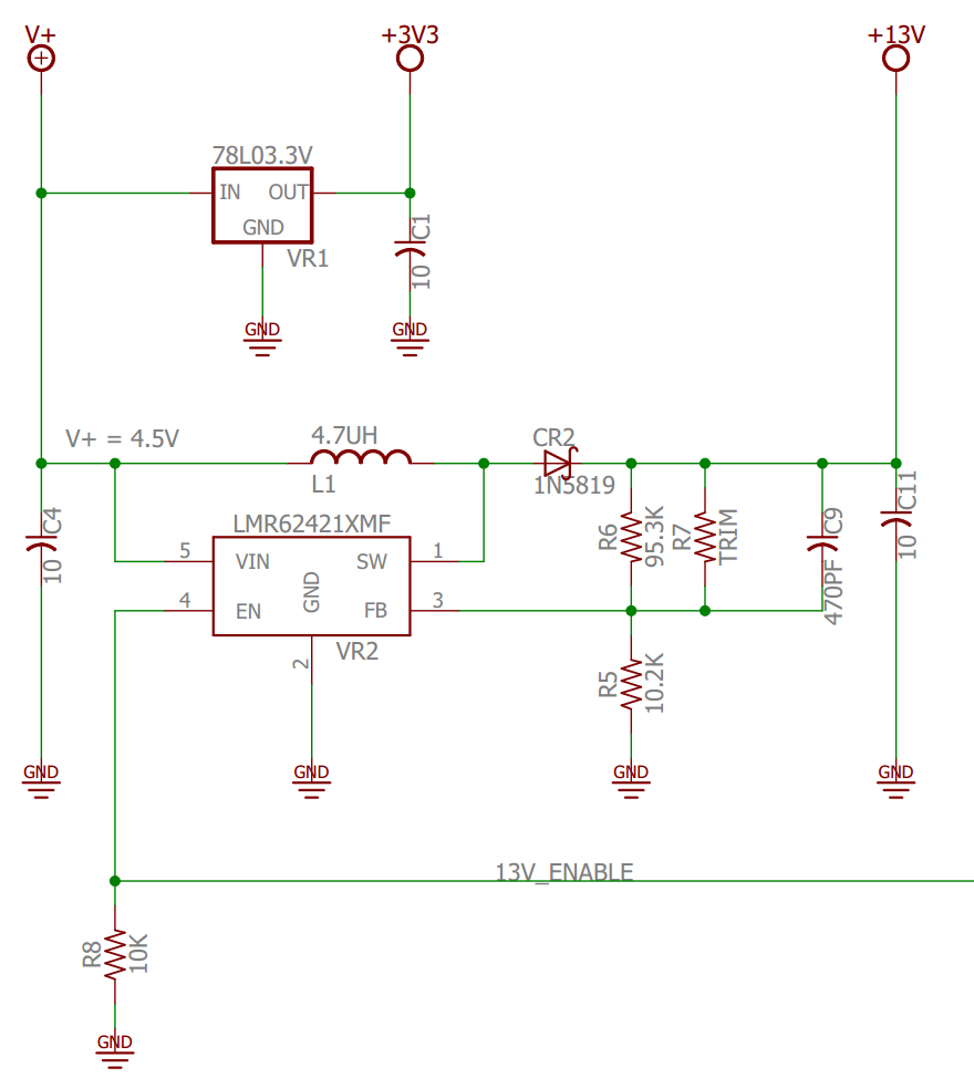 LMR62421XMF burning up, device ratings not excceeded. Why? How to fix ...