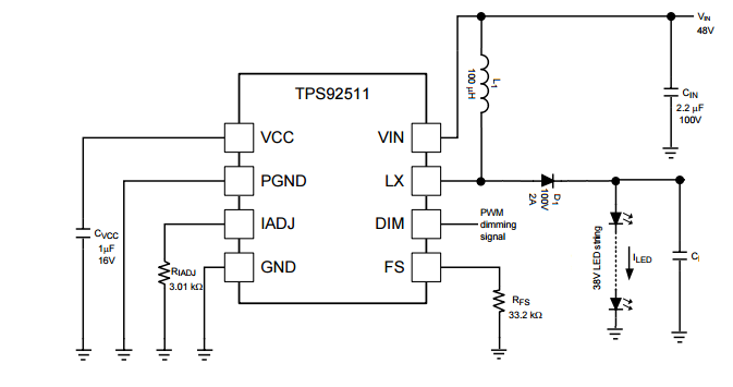 TPS92511 in boost configuration - Power management forum - Power ...