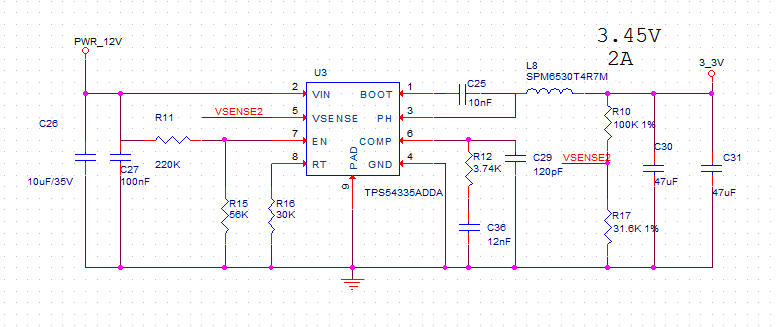 54335a схема включения