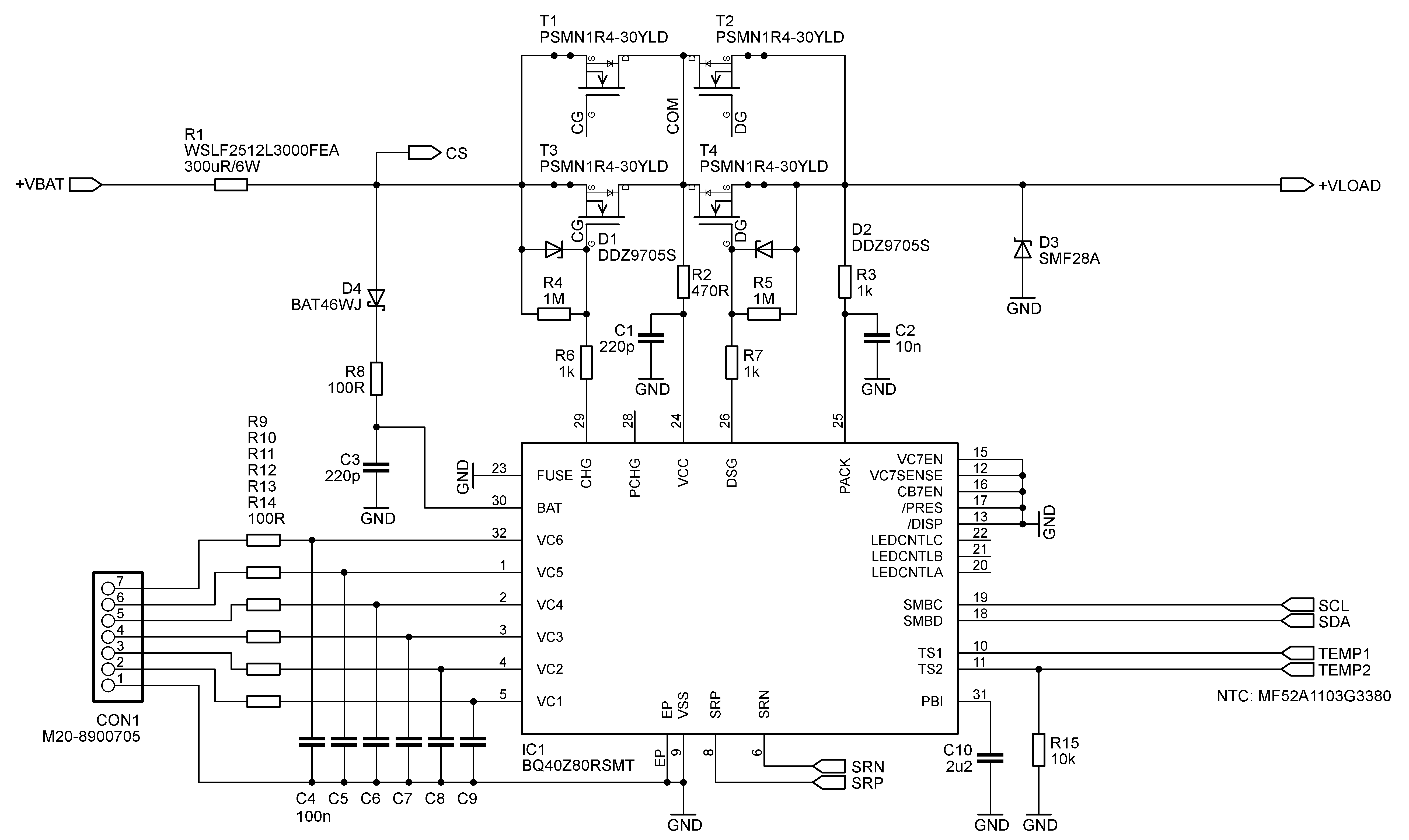 BQ40Z80: request for design review - BQ40Z80 - Power management forum ...