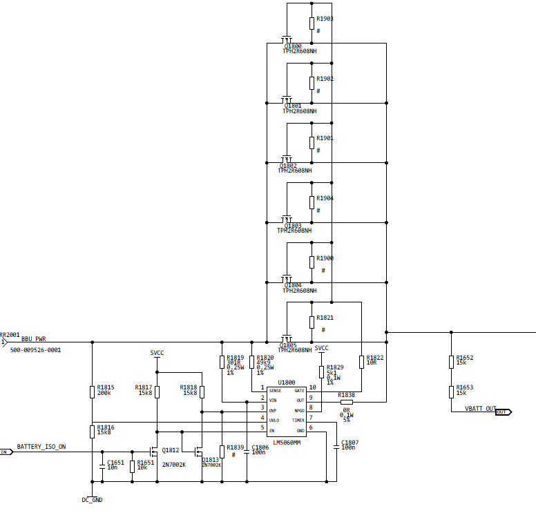 LM5060: Support needed - Power management forum - Power management - TI ...